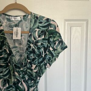 NWT- Wrap Maxi Dress
